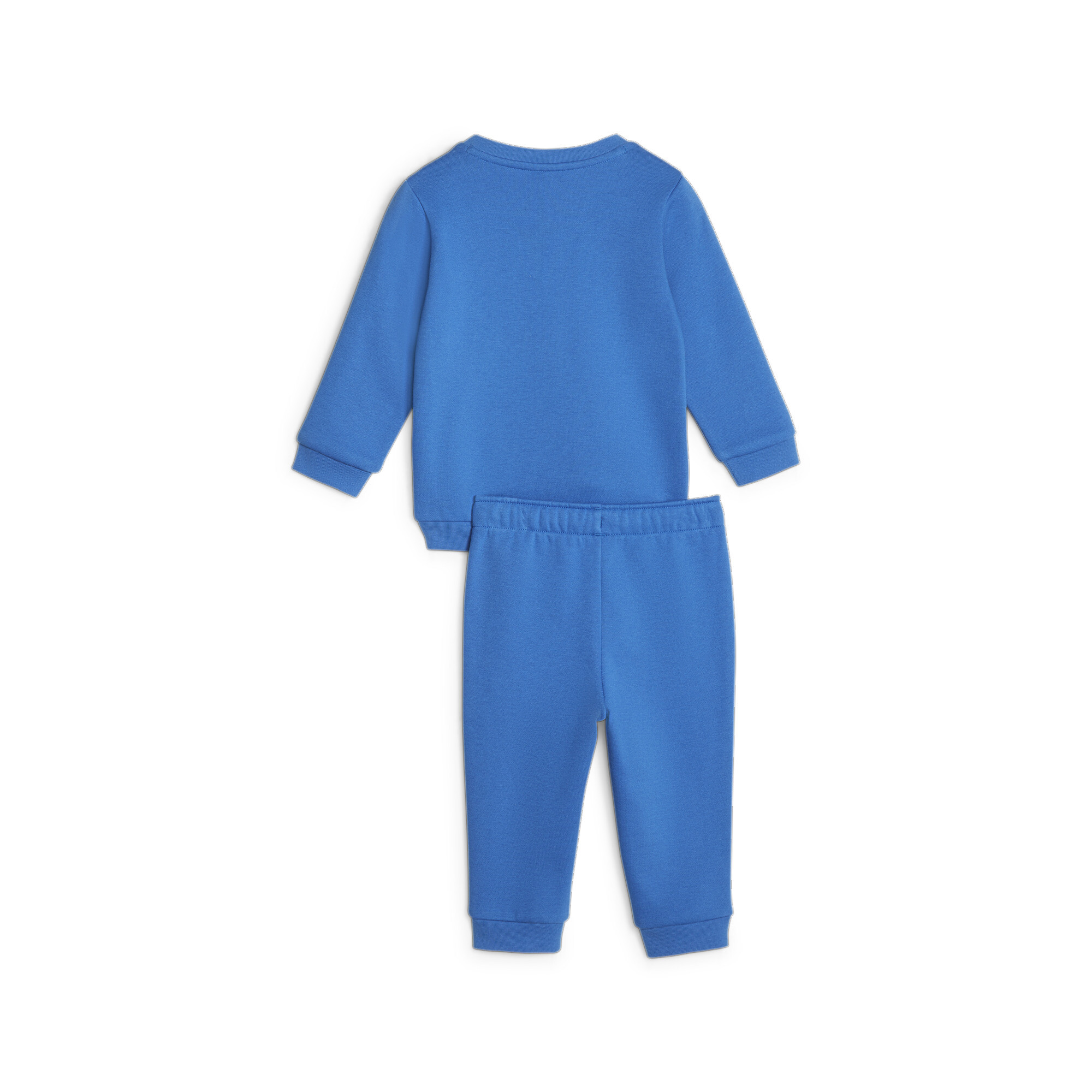 Puma Essentials Minicats Crew Neck Babies' Jogger Suit Sweatshirt, Blue Sweatshirt, Size 6-9M Sweatshirt, Clothing