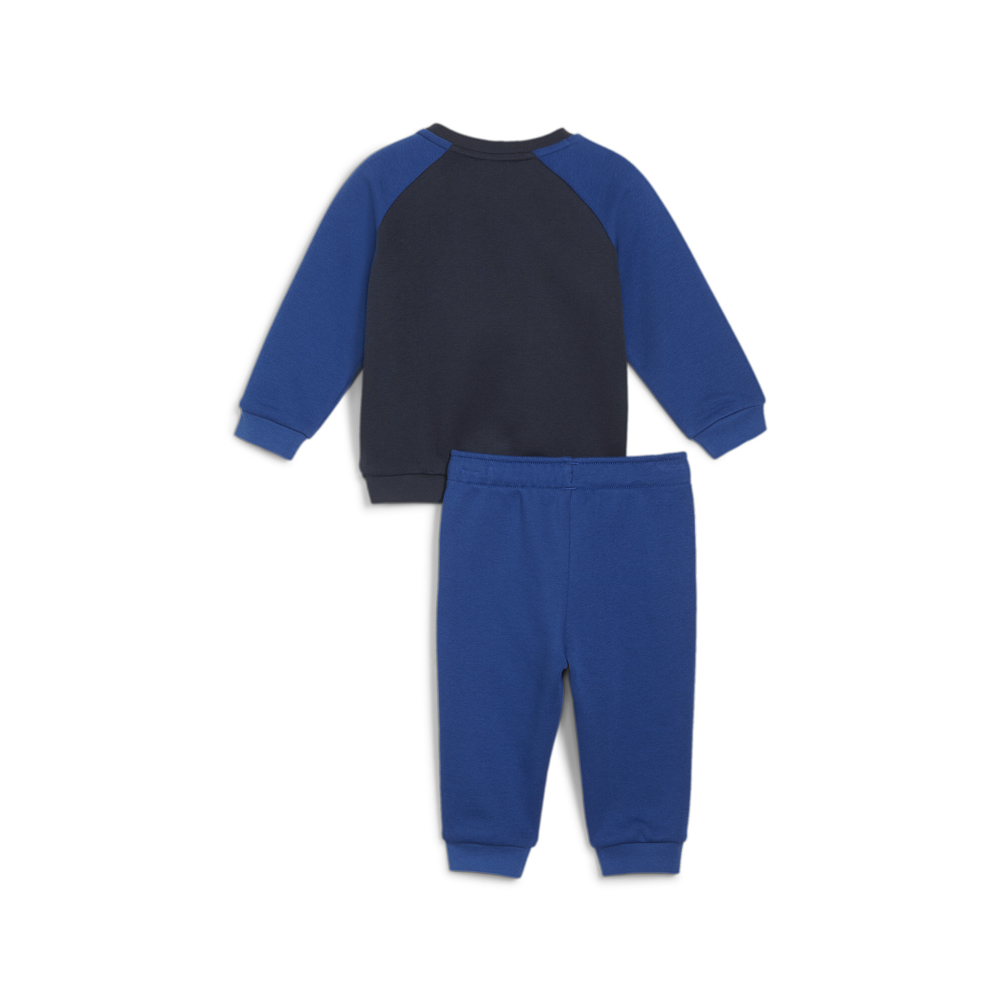 Puma Minicats Essentials Raglan Babies' Jogger Set, Blue, Size 4-6M, Clothing