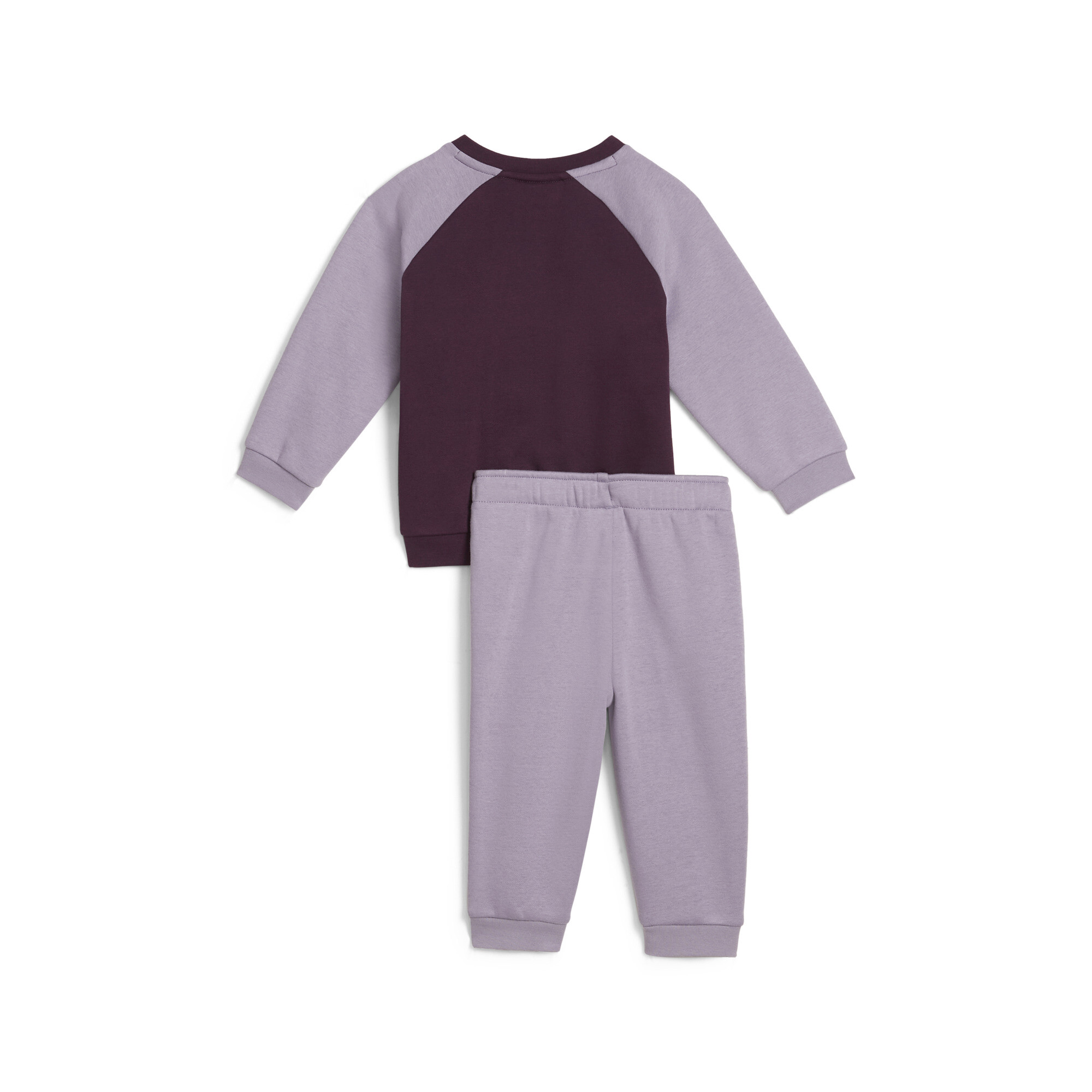 Puma Minicats Essentials Raglan Jogger Set Toddler, Purple, Size 2-3Y, Clothing