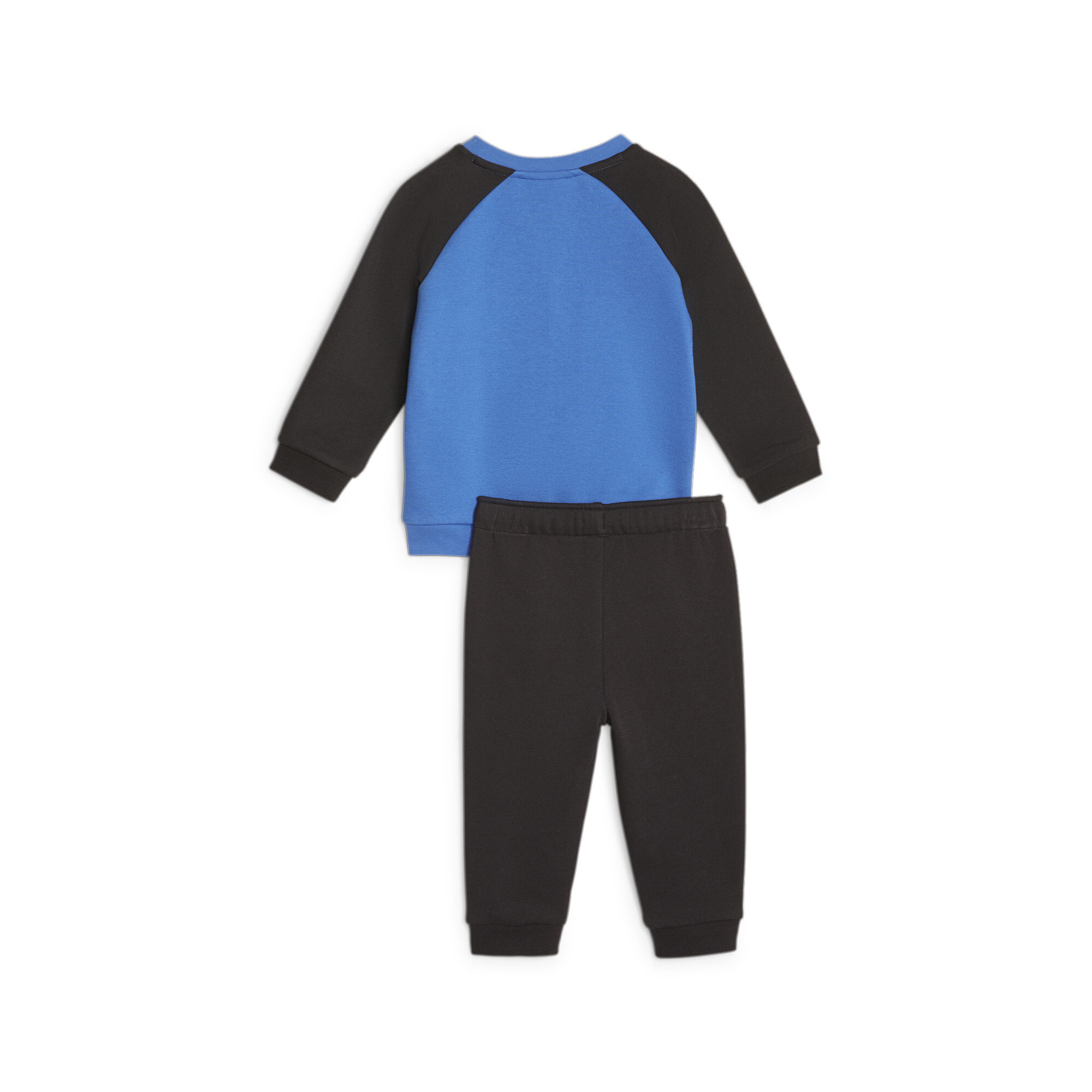 Puma Minicats Essentials Raglan Babies' Jogger Set, Blue, Size 1-2Y, Clothing