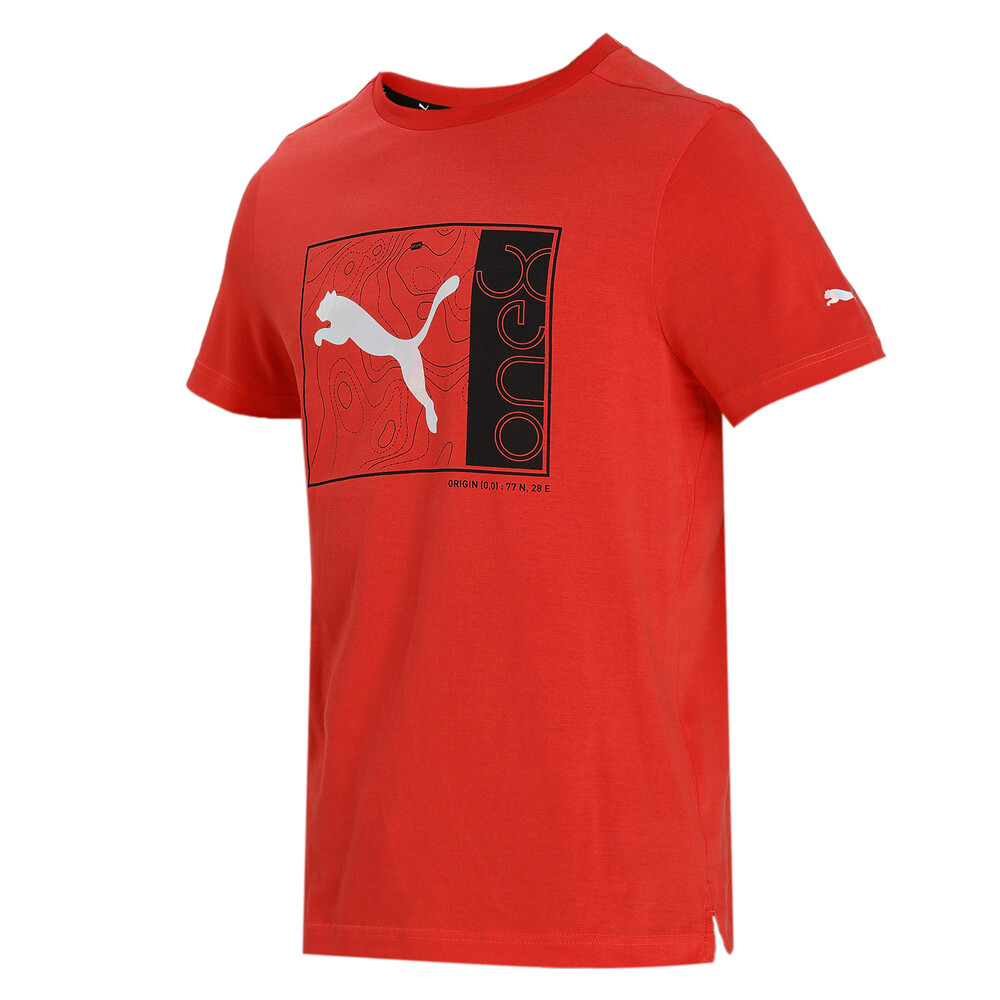 one8 Virat Kohli Graphic Men's T-Shirt | Red - PUMA