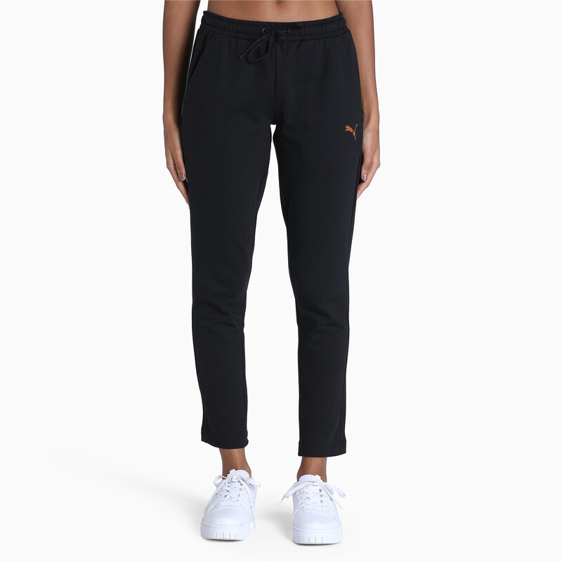 Women's PUMA Slim Fit 7/8 Track Pants in Black size XL, PUMA, Prakasam  Nagar