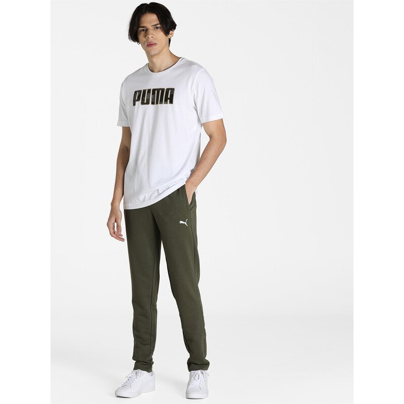 

Men's PUMA Knitted Slim Fit Sweat Pants, Gray