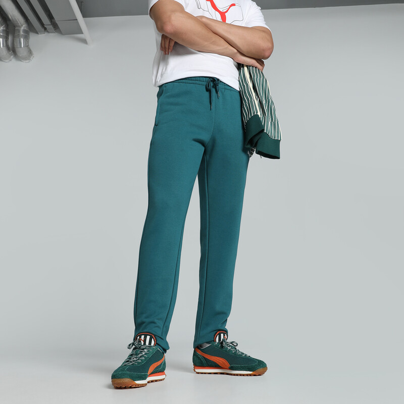 

Men's PUMA Zippered Slim Fit Knitted Slim Fit Sweat Pants