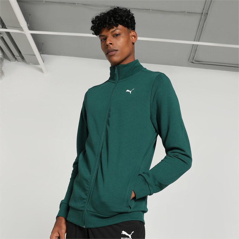

Men's PUMA Zippered Full-Zip Slim Fit Jacket