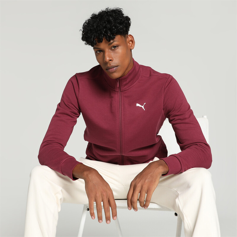 

Men's PUMA Zippered Full-Zip Slim Fit Jacket