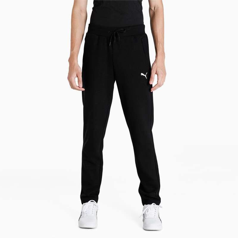 

Men's PUMA Ottoman Slim Fit Sweat Pants, Black