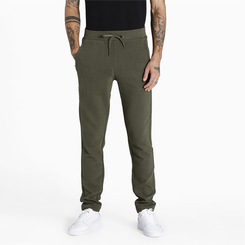 

Men's PUMA Ottoman Slim Fit Sweat Pants, Gray