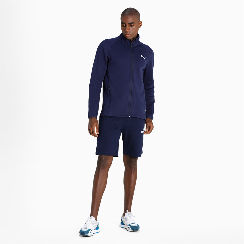 

Men's PUMA Evostripe Slim Fit Track Jacket, Purple