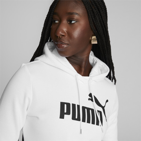 Shop Puma Essentials Women's Hoodie In White