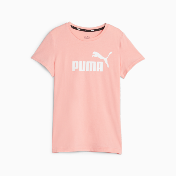 Logo Tee and Shorts Youth Set, Peach Smoothie, large-ZAF