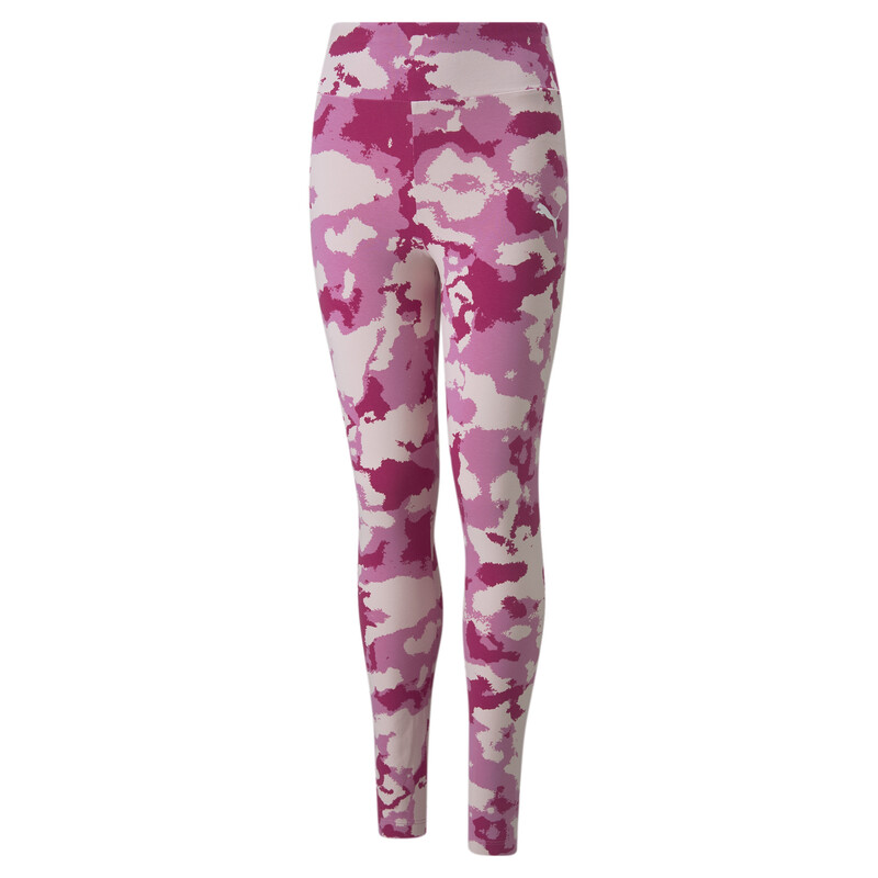 

PUMA Alpha Printed Youth Leggings, Festival fuchsia-aop