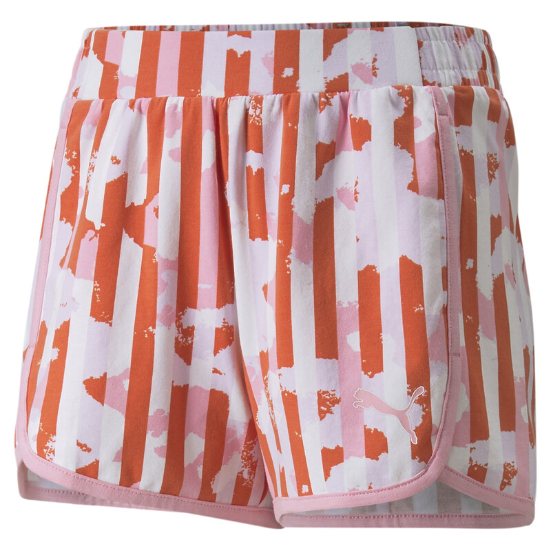

PUMA Alpha Printed Youth Regular Fit Shorts, Firelight-aop