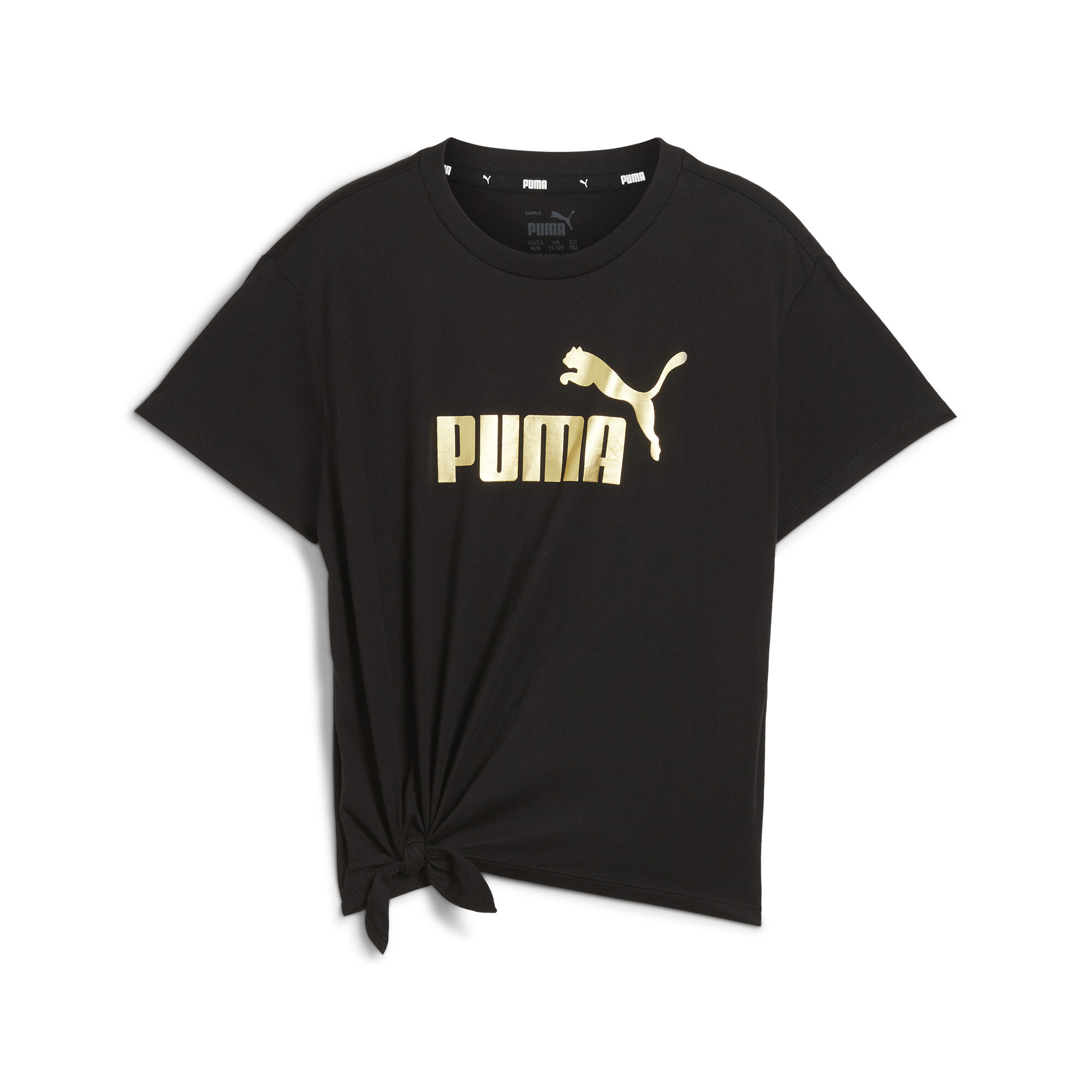 PUMA Essentials Big Kids' Knotted Tee - Picture 6 of 10
