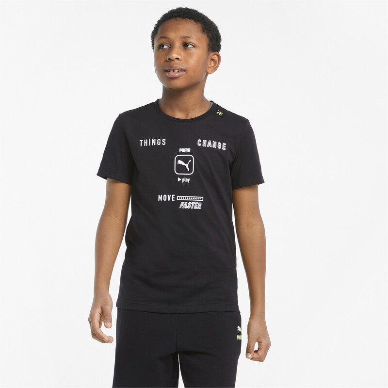 

PUMA Play UV Youth Regular Fit Graphic T-Shirt