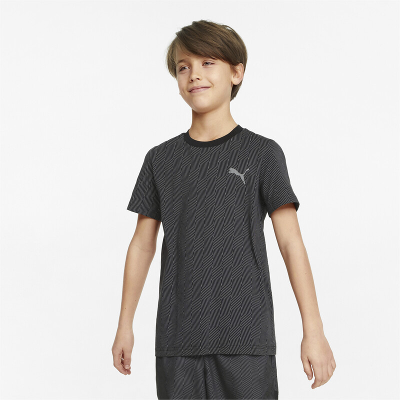 

PUMA Active Sports Youth Regular Fit T-Shirt, Black