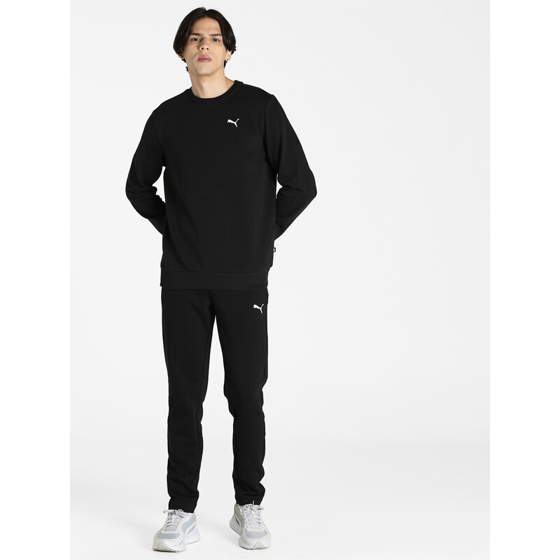 Men's PUMA Crew Regular Fit Sweatshirt, Black