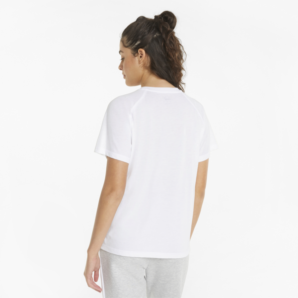 Evostripe Women's Tee, Puma White, large-ZAF