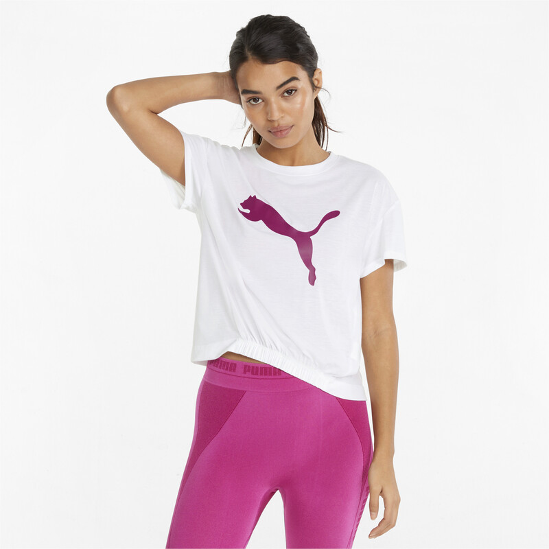 Women's PUMA Modern Sports Fashion Relaxed Fit T-Shirt, White