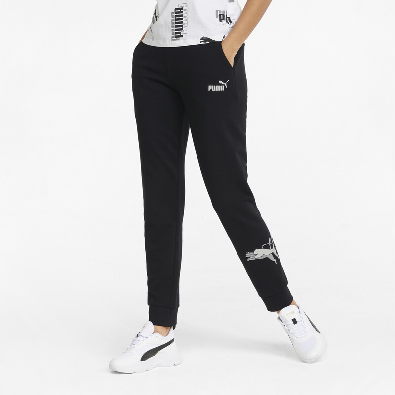 

Women's PUMA Power Graphic Regular Fit Pants, Black