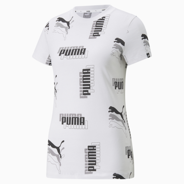 Power Women's Tee, Puma White, large-ZAF