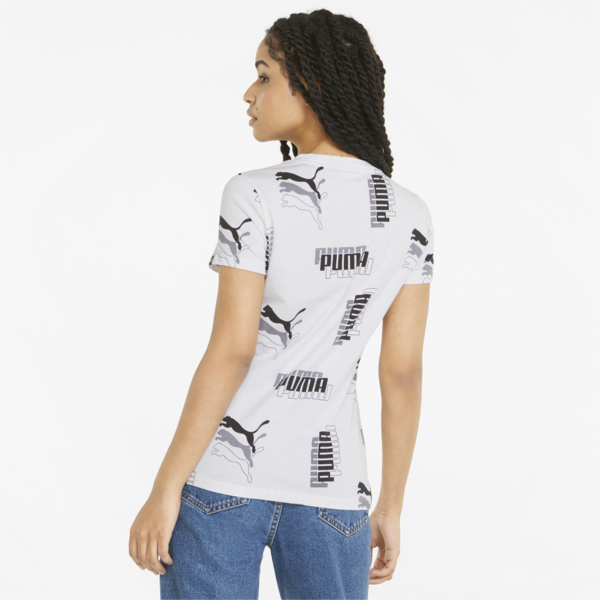 Power Women's Tee, Puma White, large-ZAF