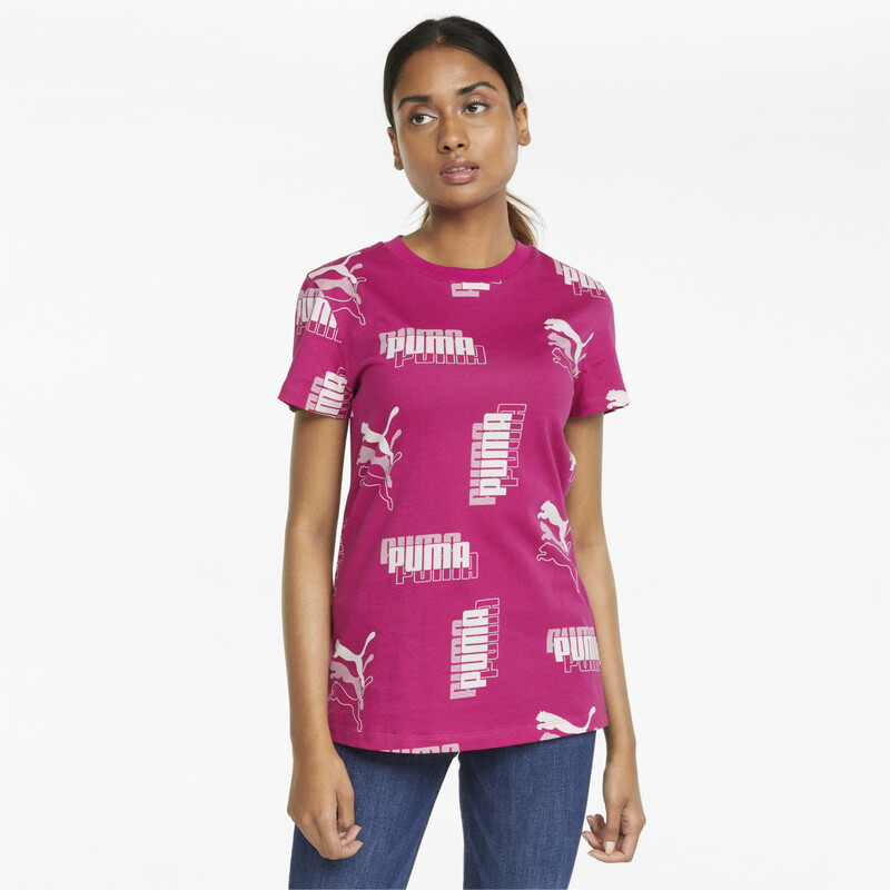 

Women's PUMA Power Regular Fit T-shirt, Festival fuchsia