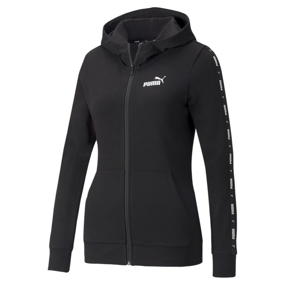 Power FullZip Women's Hoodie Black PUMA