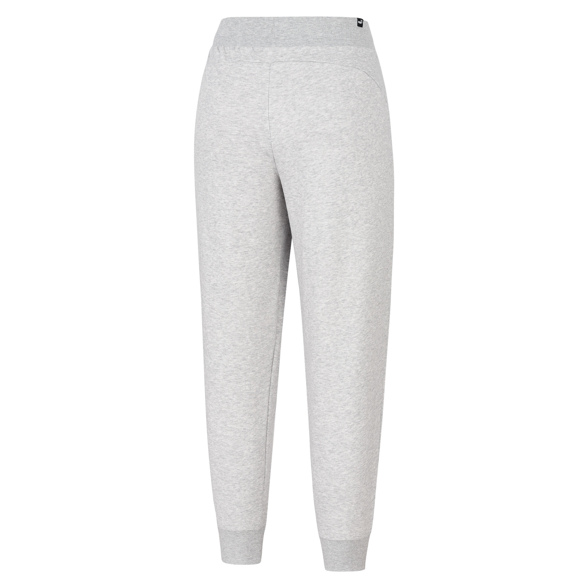 Women's Puma Essentials Full-Length Closed's Sweatpants, Gray, Size S, Clothing