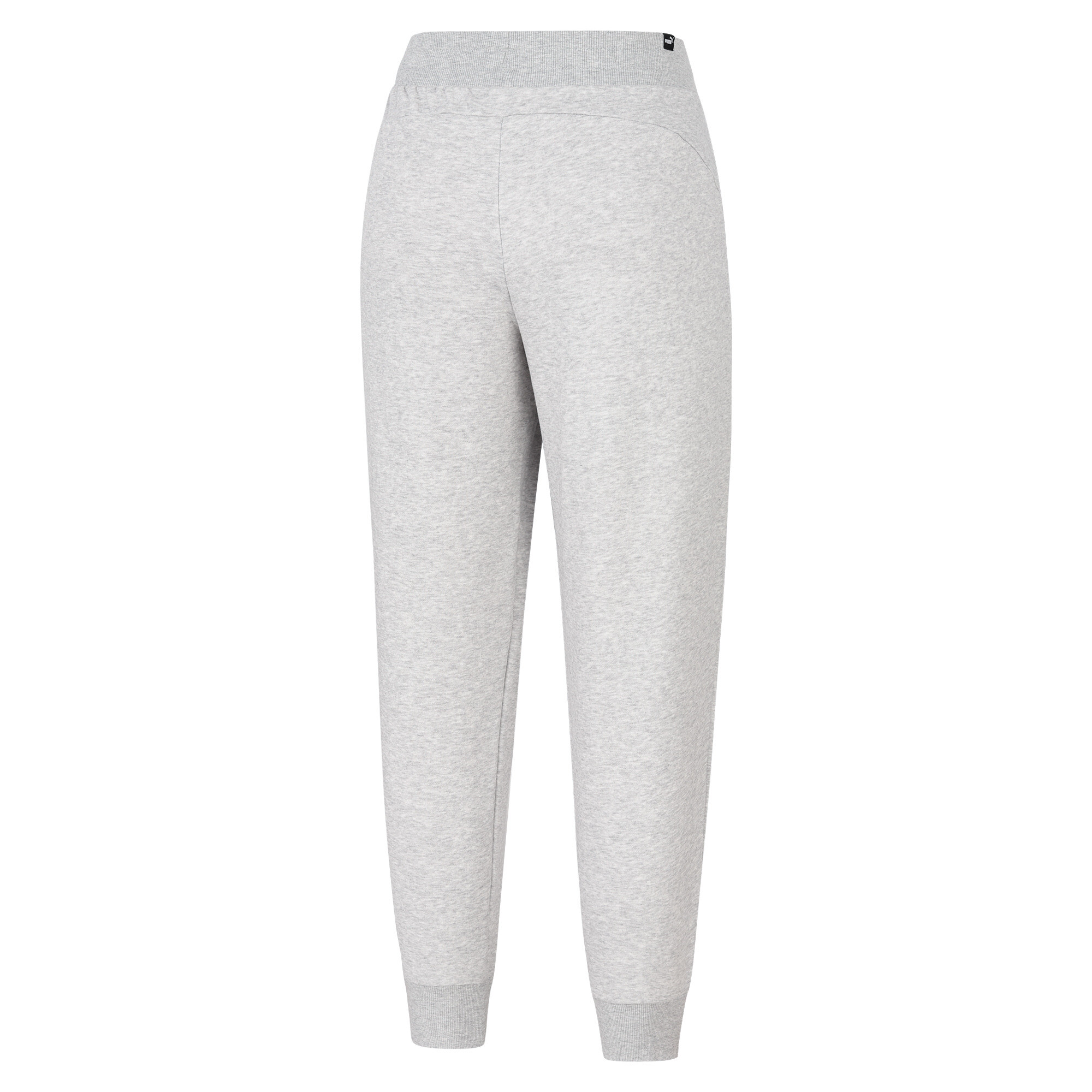 Women's Puma Essentials Full-Length Closed's Sweatpants, Gray, Size XL, Clothing