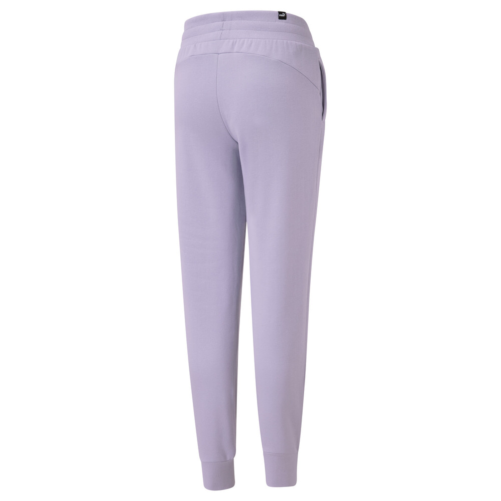 Essentials Full-Length Closed Women's Sweatpants | Purple - PUMA