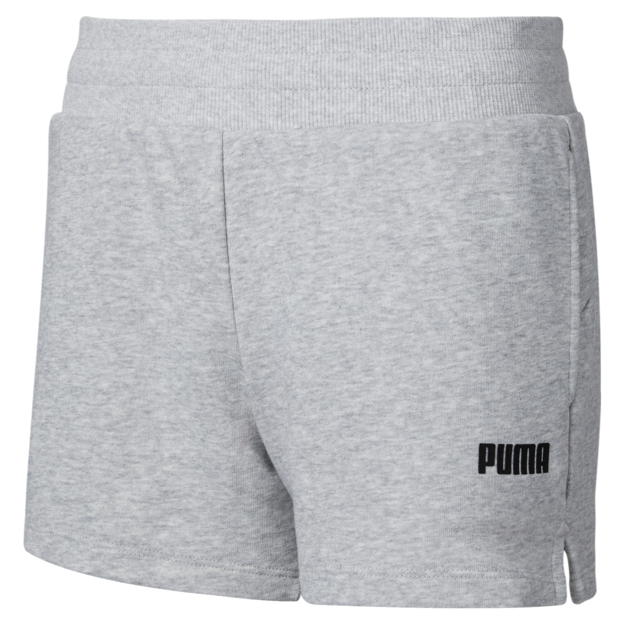 Women's Puma Essentials's Sweat Shorts, Gray, Size M, Clothing