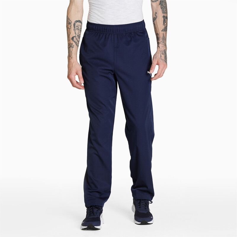 

Men's PUMA Essentials Woven Regular Fit Trackpants, Purple