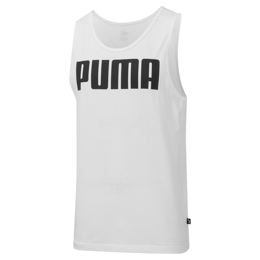 Essentials Men's Tank Top White PUMA