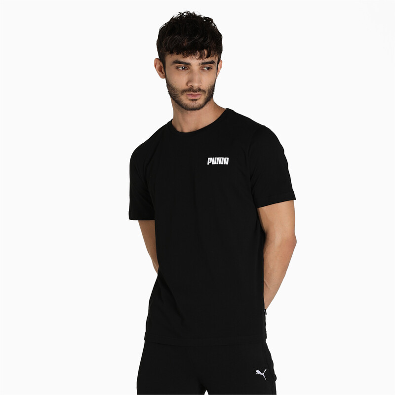 

Men's PUMA Small Logo Regular Fit T-Shirt, Black