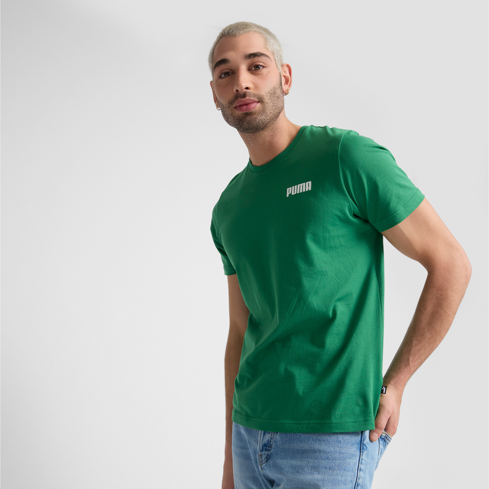 PUMA Men's Essentials Small Logo Tee