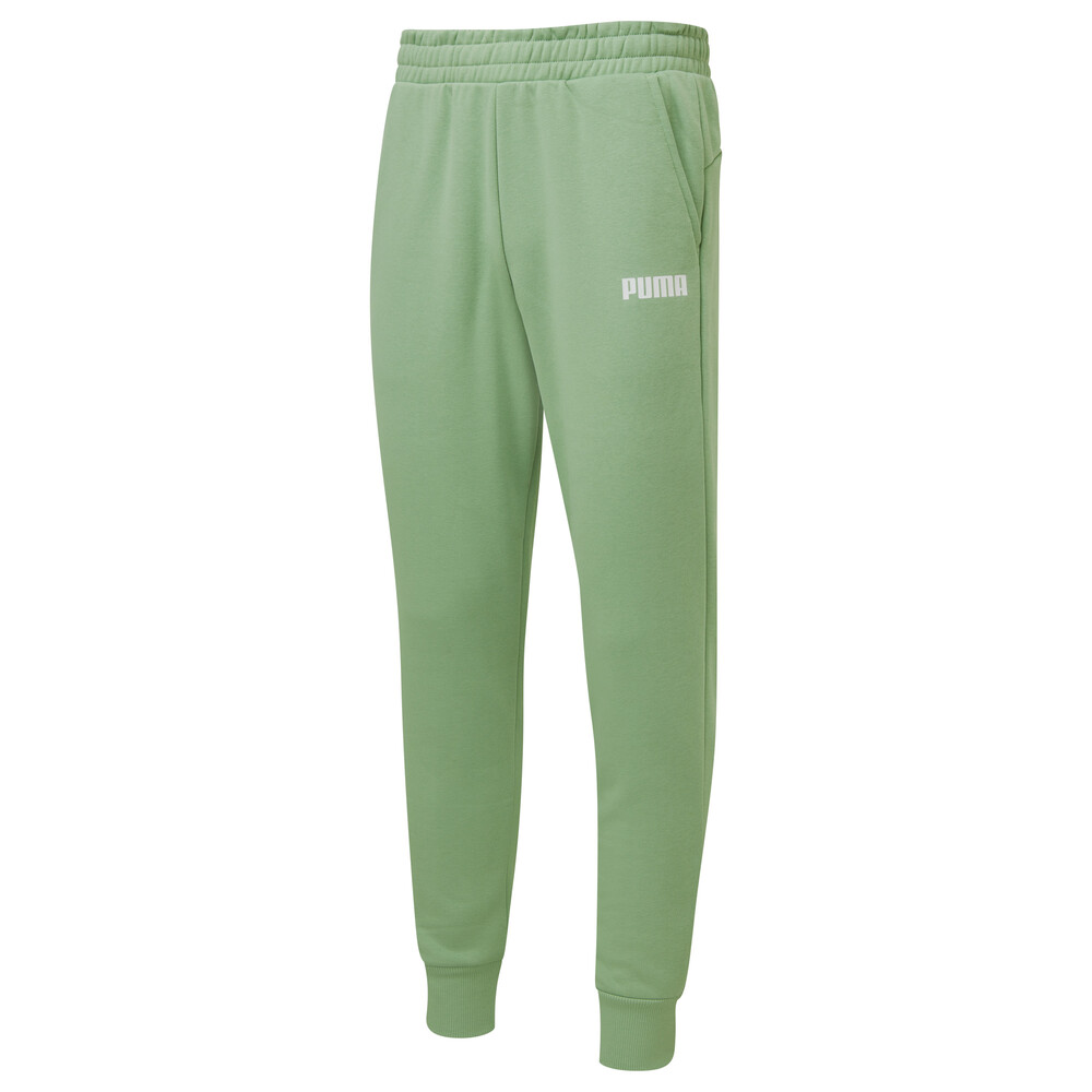 ESS Men's Fleece Pants Green PUMA