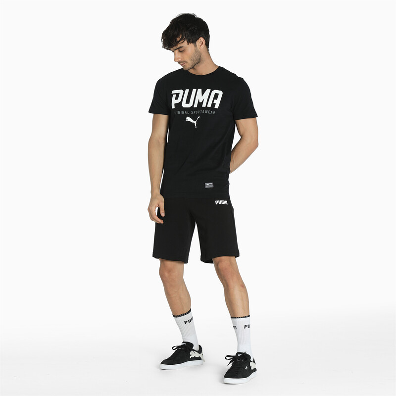 

Men's PUMA Essential 10" Regular Fit Bermudas, Black