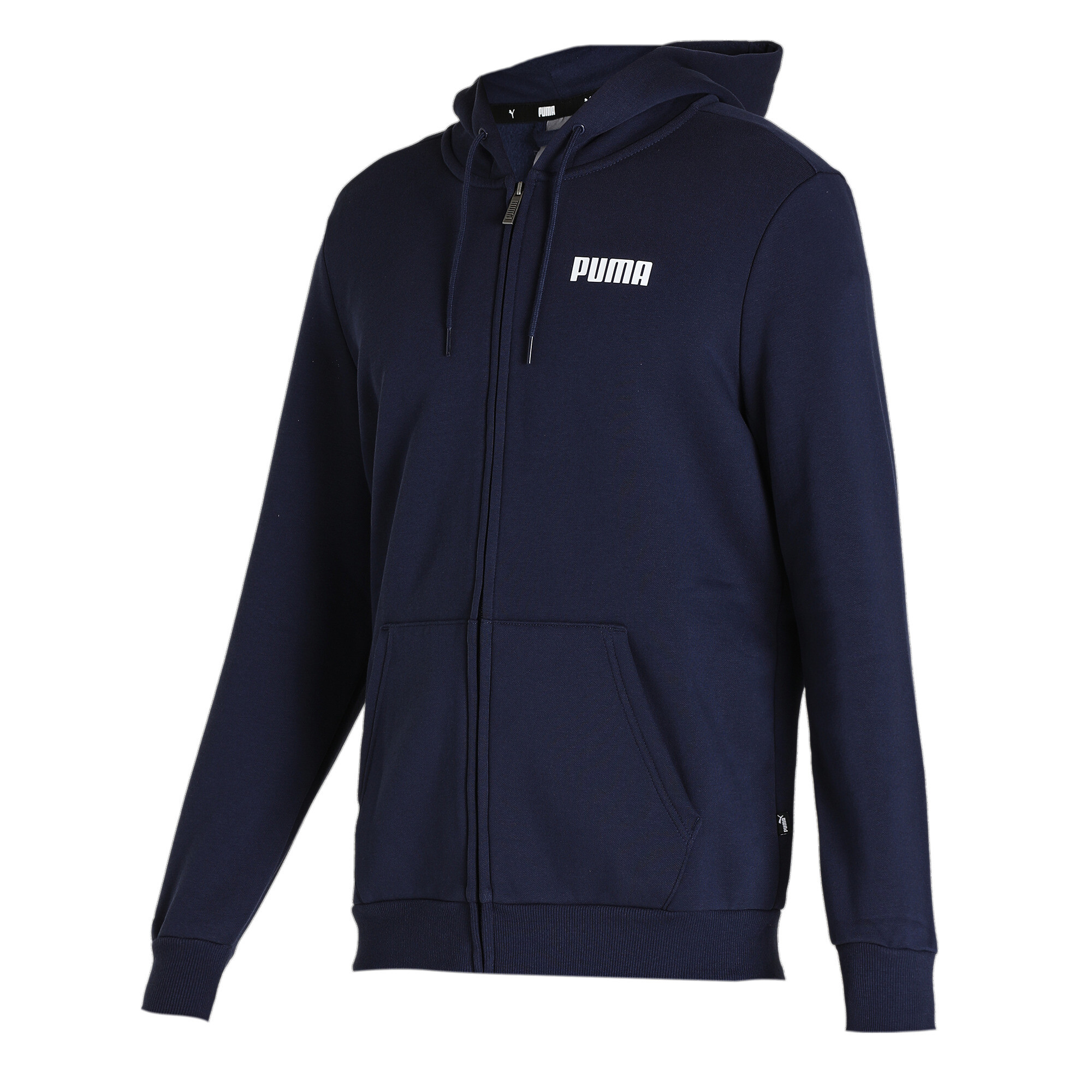 PUMA Essentials Full-Zip Full-Length Hoodie Top Mens | EBay