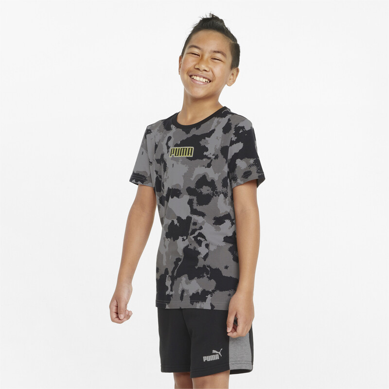 

PUMA Alpha Printed Youth Regular Fit T-Shirt