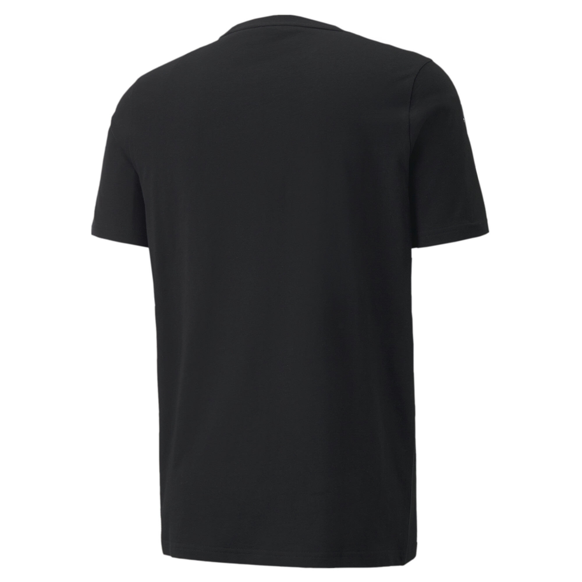 Men's Puma Essentials+ Tape T-Shirt, Black, Size XS, Clothing