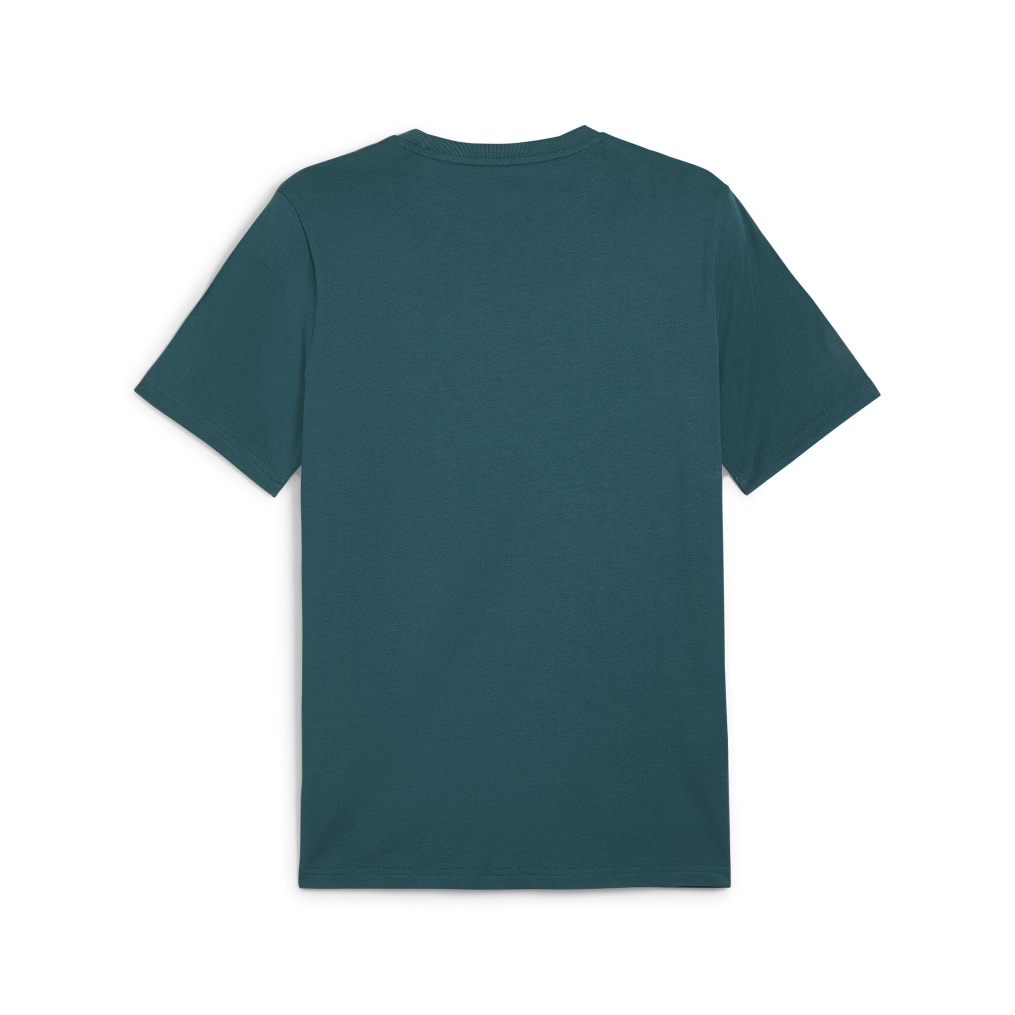 Men's PUMA Essentials+ Tape T-Shirt Men In Green, Size Medium, Cotton