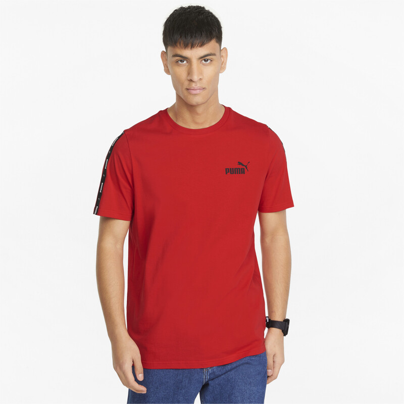 

Men's PUMA Essentials+ Tape Regular Fit T-shirt, Red