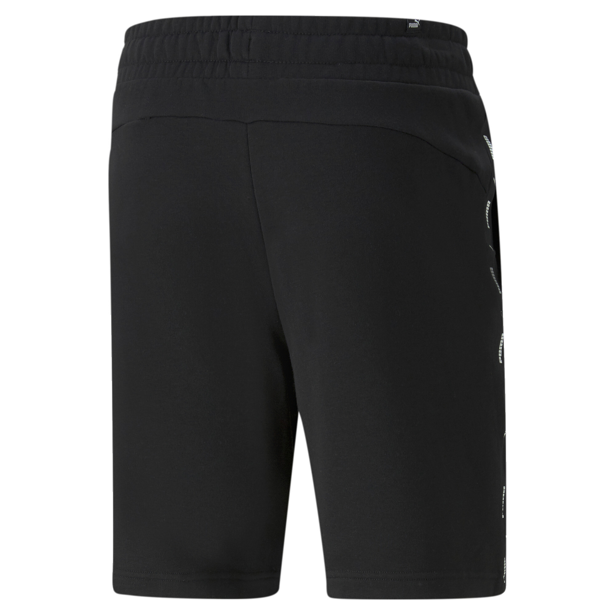 Men's PUMA Essentials+ Tape Shorts In Black, Size Large