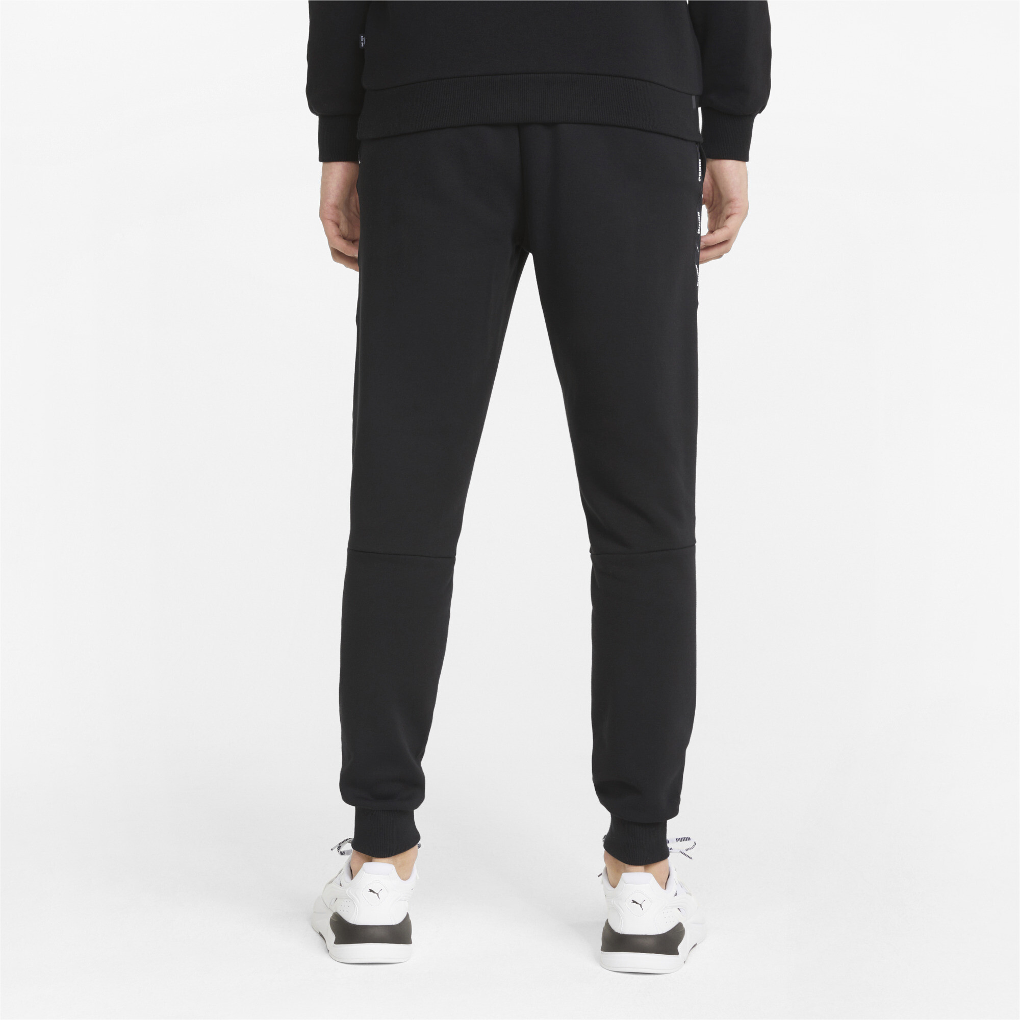 Men's Puma Essentials+ Tape's Sweatpants, Black, Size 3XL, Clothing