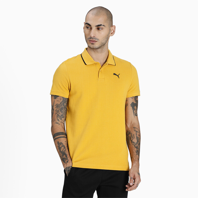 

Men's PUMA Ottoman Slim Fit Polo, Yellow