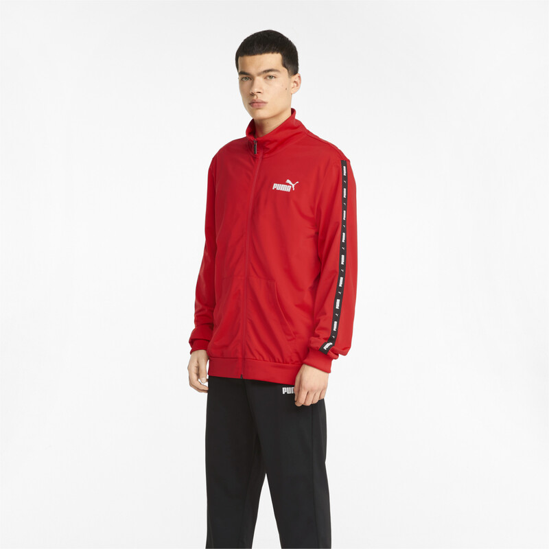 

Men's PUMA Tape Regular Fit Tracksuit, Red