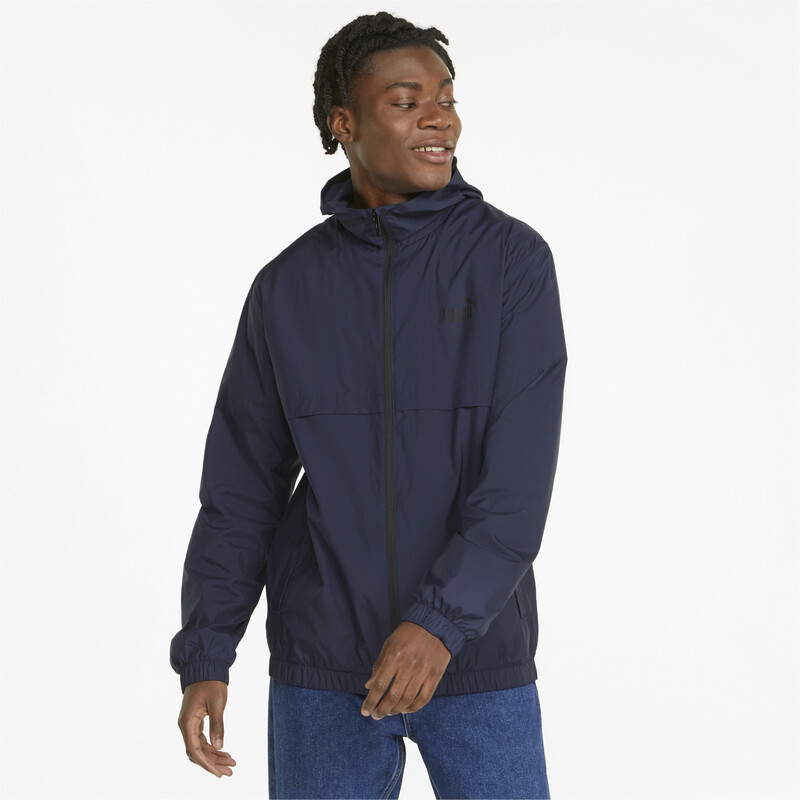 

Men's PUMA Solid Regular Fit Windbreaker