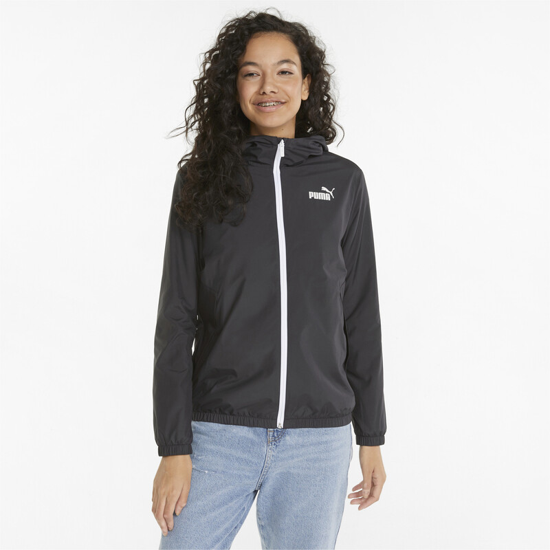

Women's PUMA Solid Regular Fit Windbreaker