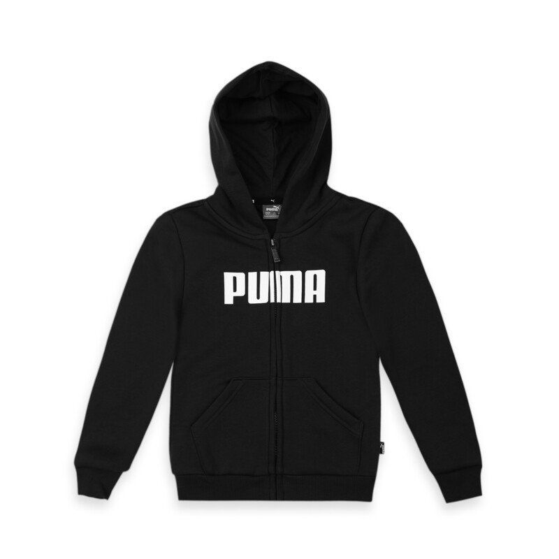 

PUMA Essentials Full-Zip Kids' Regular Fit Hoodie, Black